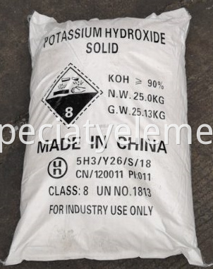 Potassium Hydroxide Lye Solid Flake 90